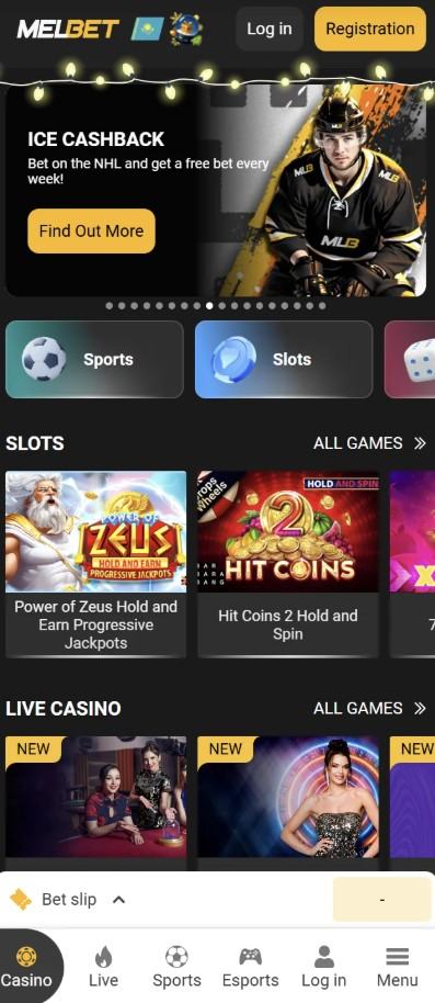 MelBet Bangladesh casino interface screenshot 4